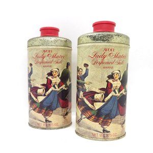 Avon Vintage Lady Skater Perfumed Talc (Ariane) 3.75oz. NOS